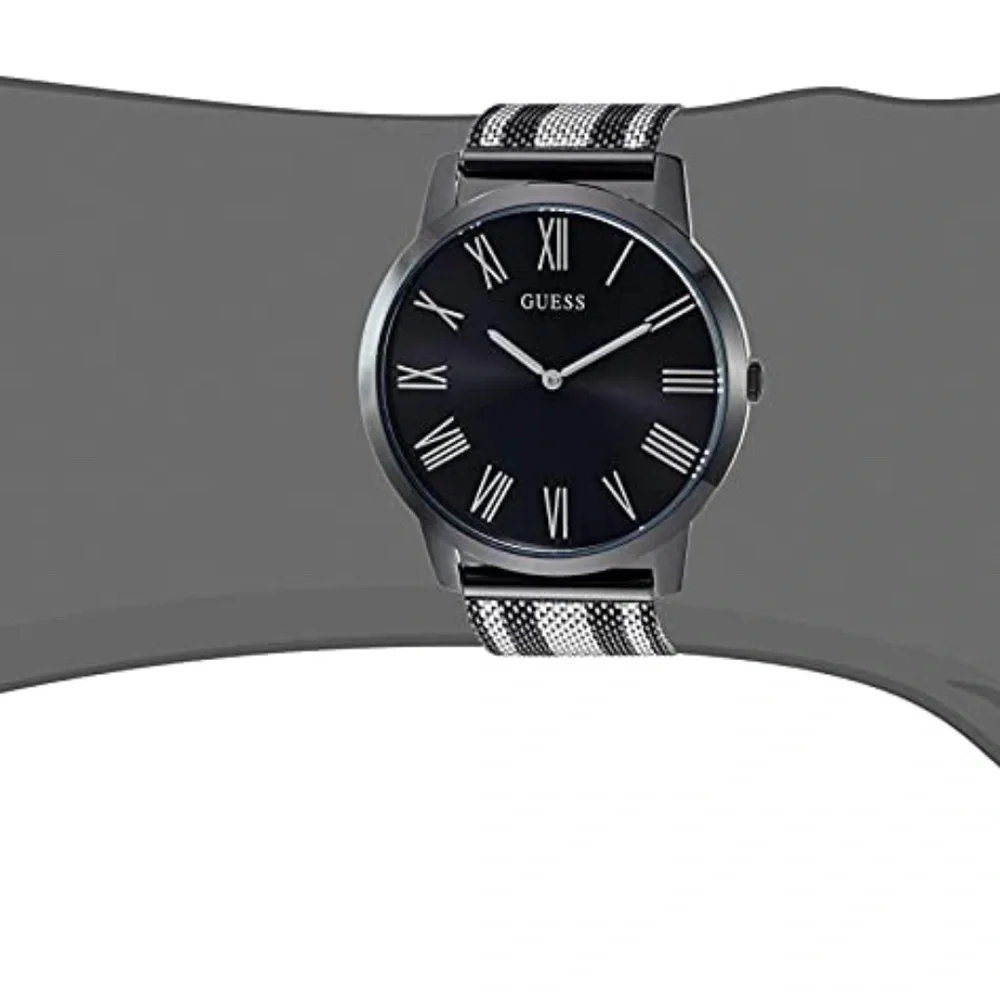 GUESS Two-Tone Stainless Steel Mesh Bracelet Watch